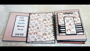 romi bat mitzva designed notebook